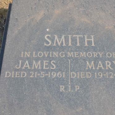 SMITH James -1961 &amp; Mary -1986