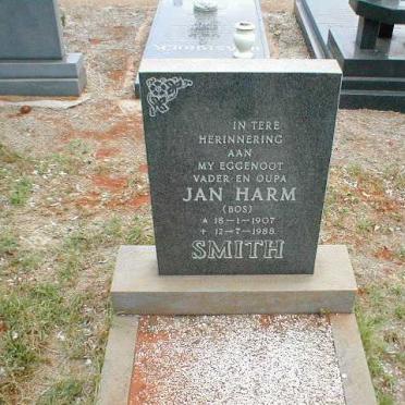 SMITH Jan Harm 1907-1988