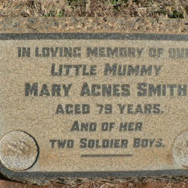 SMITH Mary Agnes