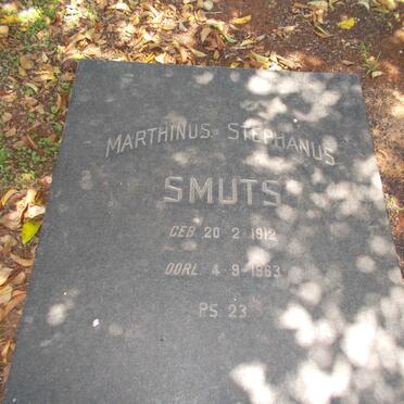 SMUTS Marthinus Stephanus 1912-1963