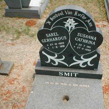 SMIT Sarel Gerhardus 1909-1991 &amp; Susanna Cathrina 1911-1989