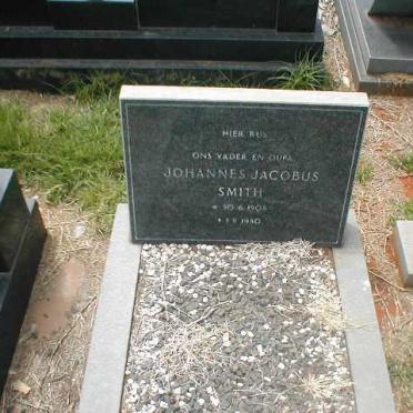 SMITH Johannes Jacobus 1908-1980