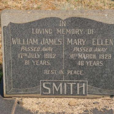 SMITH William James -1962 &amp; Mary Ellen -1929