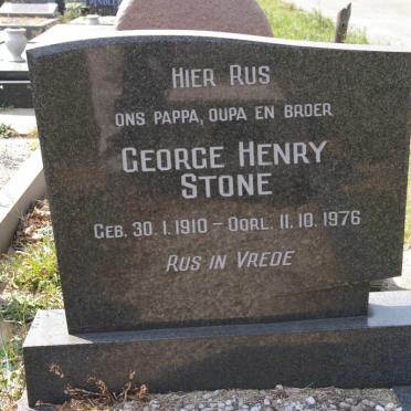STONE George Henry 1910-1976