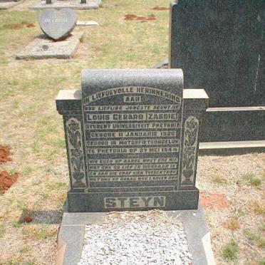 STEYN Louis Gerard 1926-1944