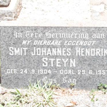 STEYN Smit Johannes Hendrik 1904-1957