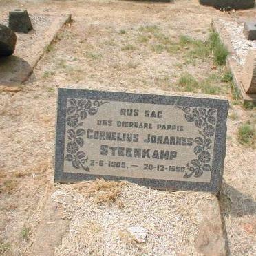 STEENKAMP Cornelius Johannes 1905-1950