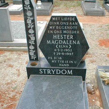 STRYDOM Hester Magdalena 1952-1987