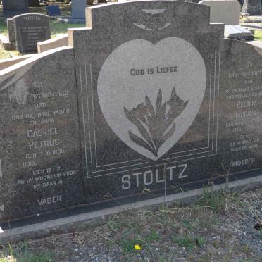 STOLTZ Gabriel Petrus 1888- &amp; Cecilia Jacomina MARITZ 1888-196?