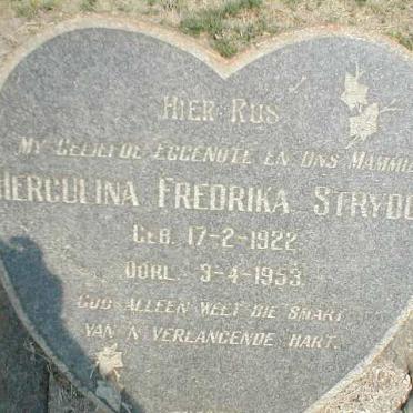 STRYDOM Herculina Fredrika 1922-1953