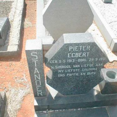 STANDER Pieter Egbert 1913-1971