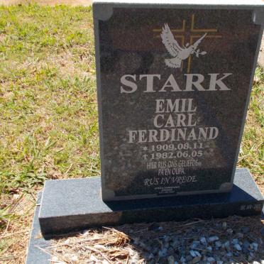 STARK Emil Carl Ferdinand 1909-1982 &amp; Marie M. 1919-1958 