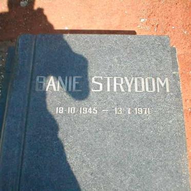 STRYDOM Banie 1945-1971