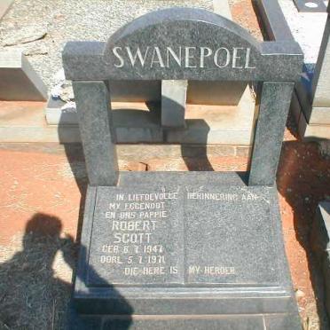 SWANEPOEL Robert Scott 1947-1971