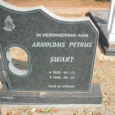 SWART Arnoldus Petrus 1925-1996