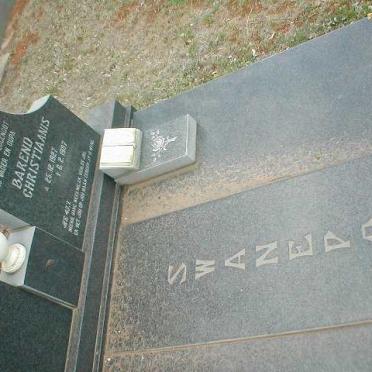 SWANEPOEL Barend Christiaanis 1927-1987