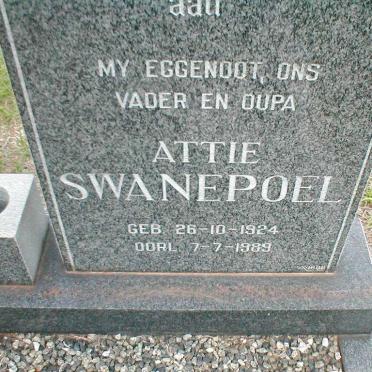 SWANEPOEL Attie 1924-1989