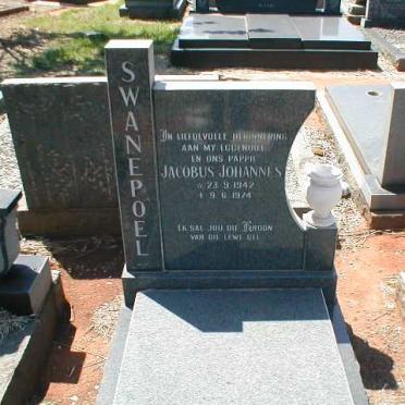 SWANEPOEL Jacobus Johannes 1942-1974