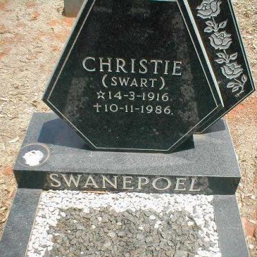 SWANEPOEL Christie geb. SWART 1916-1986