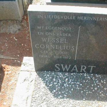SWART Wessel Cornelius 1906-1972