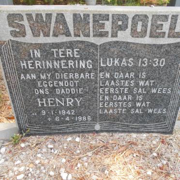 SWANEPOEL Henry 1942-1986