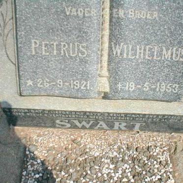 SWART Petrus Wilhelmus 1921-1953