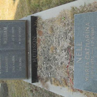HUDSON Richard William 1928-1979 &amp; Maria Catharina NELL 1932-1987