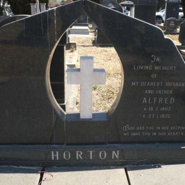 HORTON Alfred 1907-1975