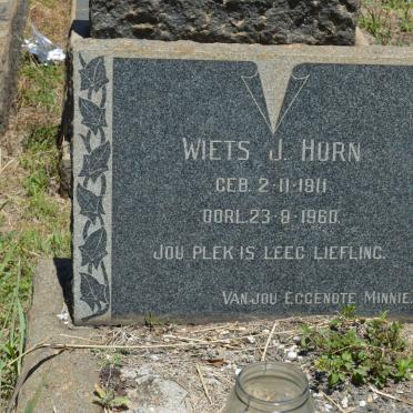 HORN Wiets J. 1911-1960