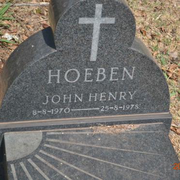 HOEBEN John Henry 1970-1978