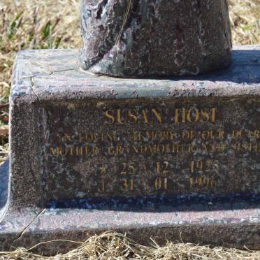 HOSI Susan 1925-1996