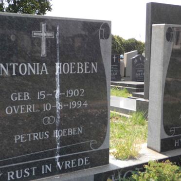 HOEBEN Petrus 1897-1984 &amp; Antonia VERHEES 1902-1994