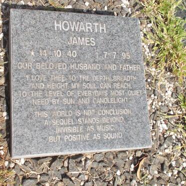 HOWARTH James 1940-1995