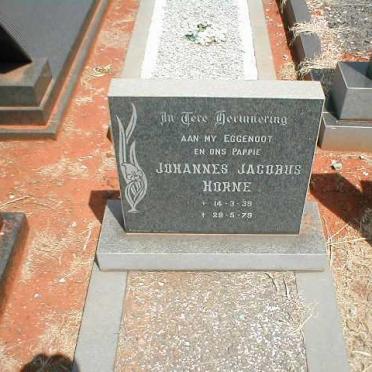 HORNE Johannes Jacobus 1939-1979