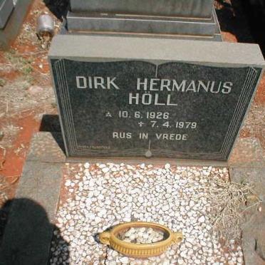 HÖLL Dirk Hermanus 1926-1979