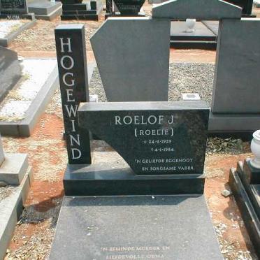 HOGEWIND Roelof J. 1929-1984