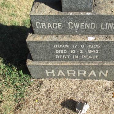 HARRAN Grace Gwendoline 1905-1943