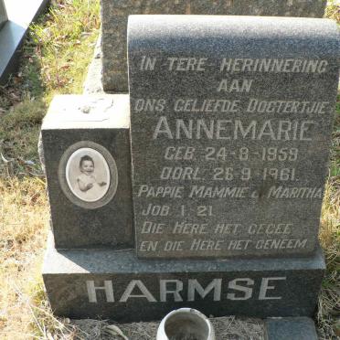 HARMSE Annemarie 1959-1961