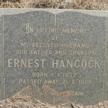 HANCOCK Ernest 1922-1986