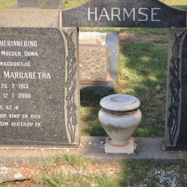 HARMSE Barend Christiaan 1884-1965 &amp; Francina Margaretha 1913-2006