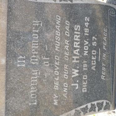 HARRIS J.W. -1942