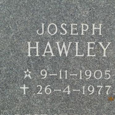 HAWLEY Joseph 1905-1977