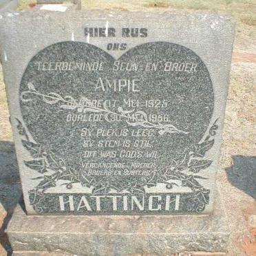 HATTINGH Ampie 1925-1956