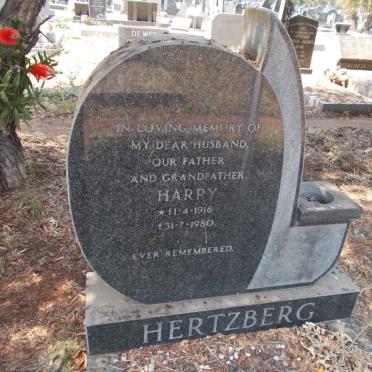 HERTZBERG Harry 1916-1980