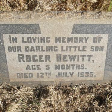 HEWITT Roger -1935