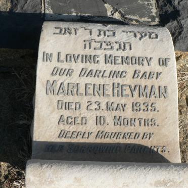 HEYMAN Marlene -1935