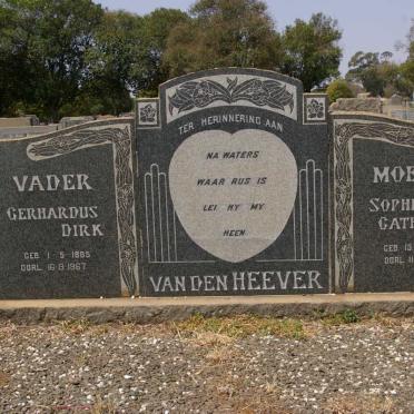 HEEVER Gerhardus Dirk, van den 1885-1967 &amp; Sophia Catharina 1891-1961