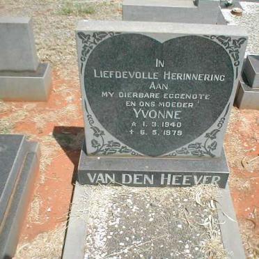 HEEVER Yvonne, van den 1940-1979