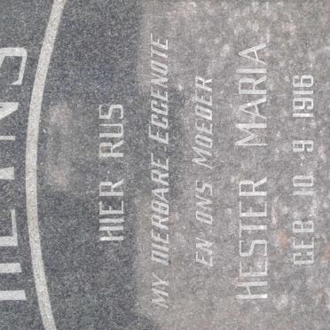 HEYNS Hester Maria 1916-1963