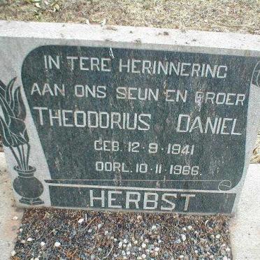 HERBST Theodorius Daniel 1941-1966